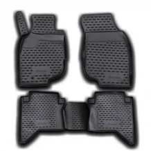 Gumové koberčeky Toyota Hilux 2005-2011 - Novline 28 mm okraj