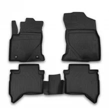 Gumové koberčeky Toyota Hilux 2015-2025 - Novline 28 mm okraj