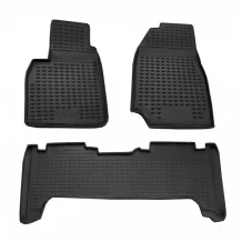 Gumové koberčeky Toyota Land Cruiser 100 1998-2007 - Novline 28 mm okraj