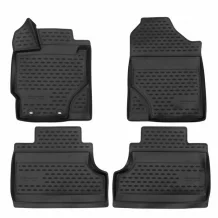 Gumové koberčeky Toyota Yaris 2010-2014 - Novline 28 mm okraj
