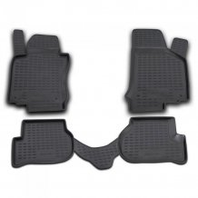 Gumové koberčeky Volkswagen Golf V. 2004-2008 - Novline 28 mm okraj