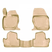Gumové koberčeky Volvo S60/V60 2010-2018 - Novline 28 mm okraj