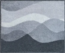HILLS - Kúpeľňová predložka (malá), antracit