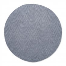 Jednobarevný kruhový koberec Wedgwood Folia 2.0 round cool grey 38904 - kruh 200 - Brink & Campman