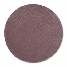 Jednobarevný kruhový koberec Wedgwood Folia 2.0 round mink 038902 - kruh 200 - Brink & Campman