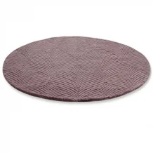 Jednobarevný kruhový koberec Wedgwood Folia 2.0 round mink 38902 - kruh 200 - Brink & Campman