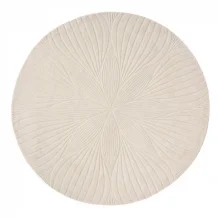Jednobarevný kruhový koberec Wedgwood Folia round stone 38301 - kruh 200 - Brink & Campman