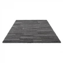 Jednobarevný kusový koberec B&C Twinset Terrain graphite 121735 Brink & Campman