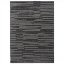Jednobarevný kusový koberec B&C Twinset Terrain graphite 121735 Brink & Campman