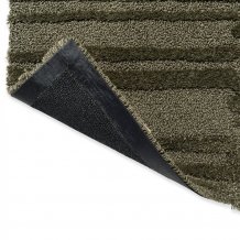 Jednobarevný kusový koberec B&C Twinset Terrain olive 121707 Brink & Campman
