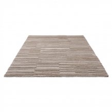 Jednobarevný kusový koberec B&C Twinset Terrain taupe 121701 Brink & Campman