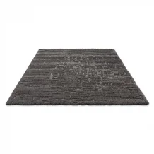 Jednobarevný kusový koberec B&C Twinset Urban graphite 22135  Brink & Campman