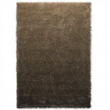 Jednobarevný vlněný koberec B&C Shade High beige dark chocolate 011901 Brink & Campman