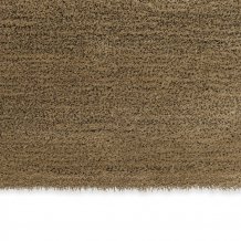Jednobarevný vlněný koberec B&C Shade Low beige dark chocolate 010101 Brink & Campman