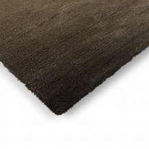 Jednobarevný vlněný koberec B&C Shade Low beige dark chocolate 010101 Brink & Campman