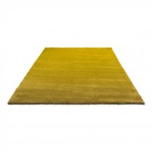 Jednobarevný vlněný koberec B&C Shade Low lemon gold 010106 Brink & Campman