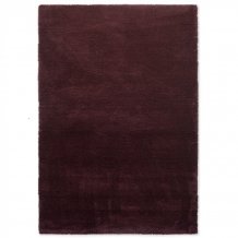 Jednobarevný vlněný koberec B&C Shade Low plum fig 010100 Brink & Campman