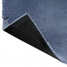 Jednobarevný vlněný koberec Marimekko Iso Unikko modrý 132308 Brink & Campman