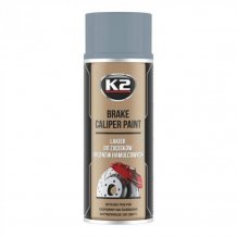 K2 Brake caliper paint 400 ml Stříbrná - barva na brzdové třmeny a bubny