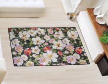 Koberec - běhoun 3D tisk květ