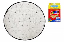 KOBEREC - OMALOVÁNKY - Kities with flowers