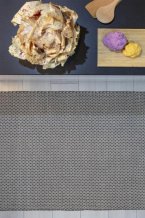 Kuchyňský a koupelnový koberec Warli Spa CR/LG - šíře 80 cm - Warli