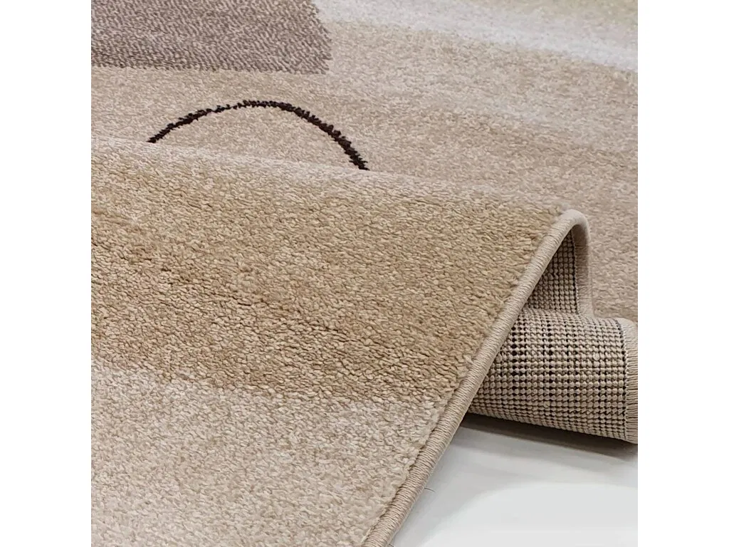 Kusový koberec Achat / 550-43 Dk. Beige - beige