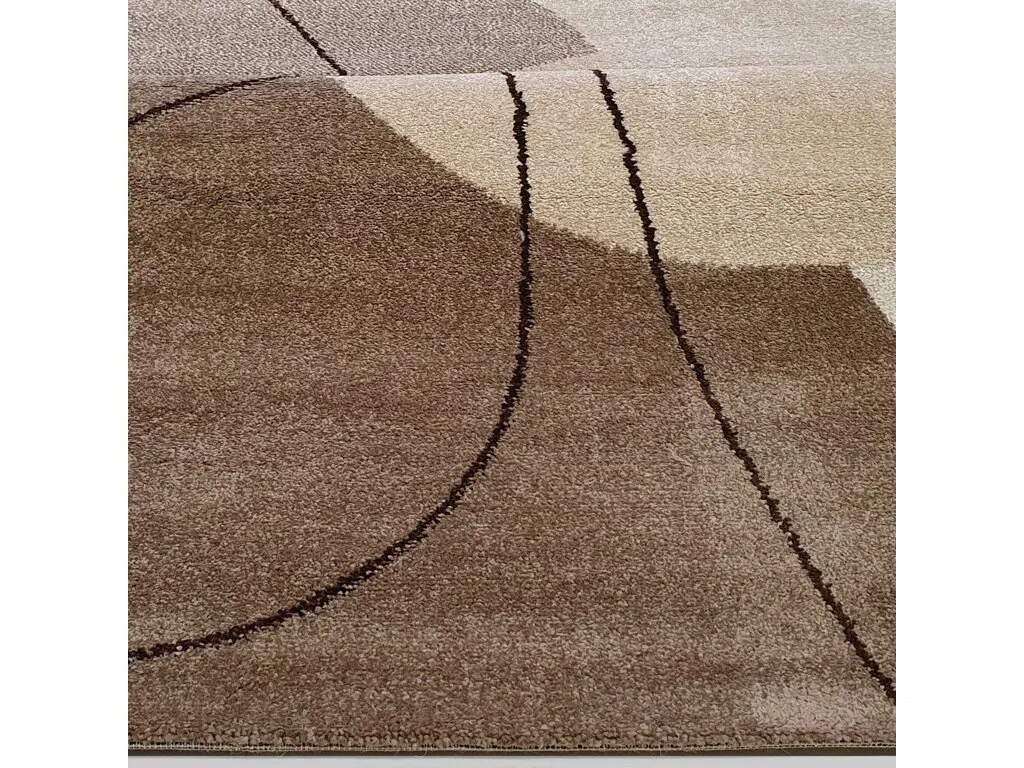 Kusový koberec Achat / 550-43 Dk. Beige - beige