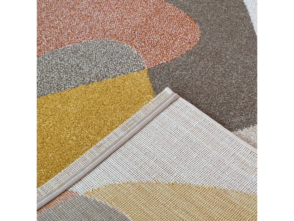 Kusový koberec Achat / 618-72 Rust - cream