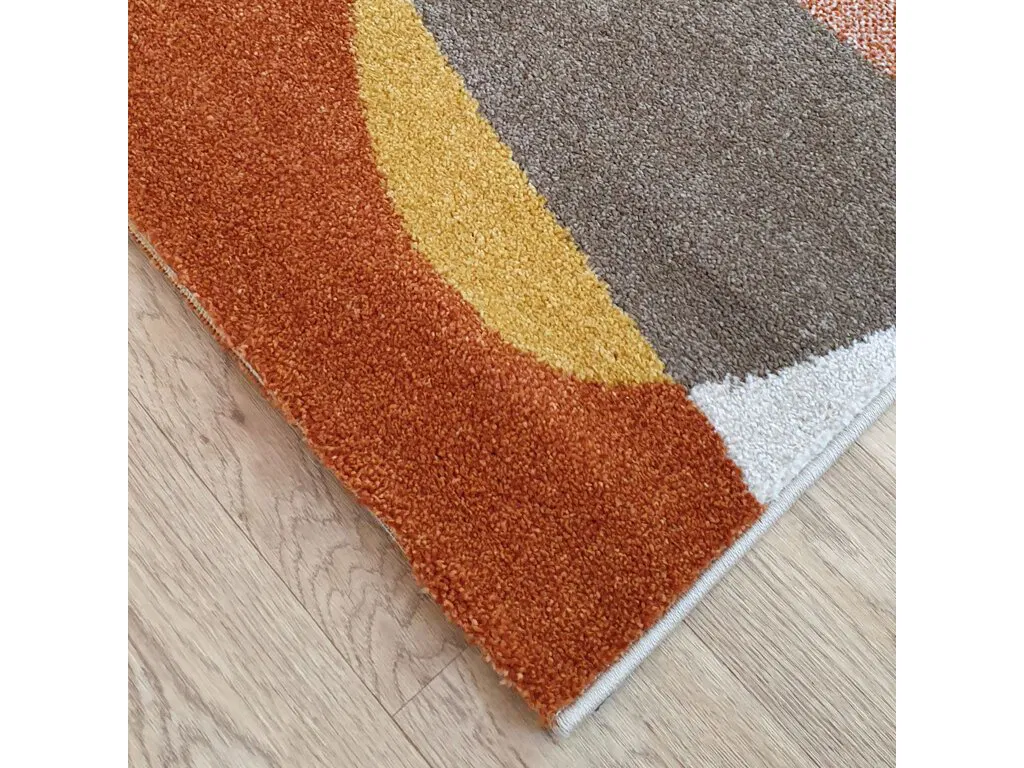 Kusový koberec Achat / 618-72 Rust - cream