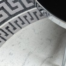 Kusový koberec Allure 1960 white/grey kruh