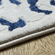 Kusový koberec Allure 1961 white/blue
