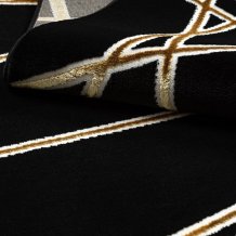 Kusový koberec Allure 1964 black/gold