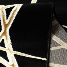 Kusový koberec Allure 1964 black/gold