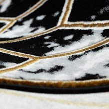 Kusový koberec Allure 1966 black/gold