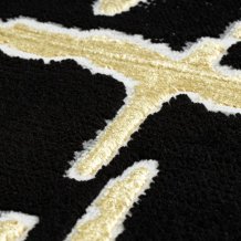 Kusový koberec Allure 1967 black/gold