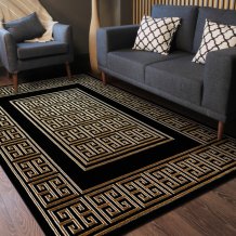 Kusový koberec Allure 1968 black/gold