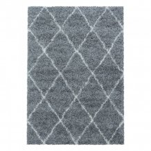 Kusový koberec Alvor shaggy 3401 grey