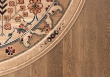 Kusový koberec Amara light beige kruh