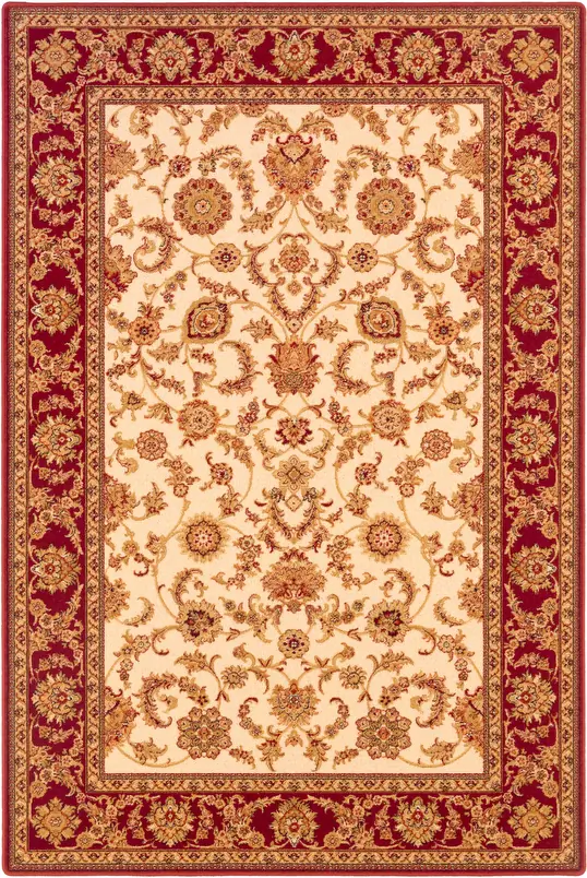 Kusový koberec Anafi vínový