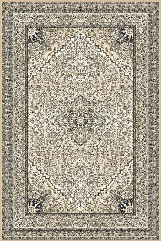 Kusový koberec Aretuza světle béžový