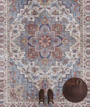 Kusový koberec Asmar 104002 Cyan/Blue