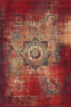 Kusový koberec Baszra bordo
