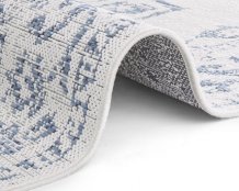 Kusový koberec Beach 103853 Cream/Blue – na ven i na doma