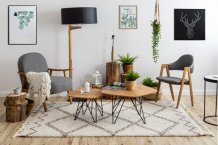 Kusový koberec Berber Asila B5970 cream and brown