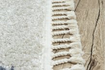Kusový koberec Berber Maknes B5910 cream and grey