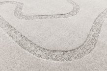 Kusový koberec Blooms light grey