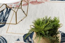 Kusový koberec Botanic 65240 Flamingo grey – na ven i na doma