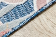 Kusový koberec Botanic 65240 Flamingo navy – na ven i na doma