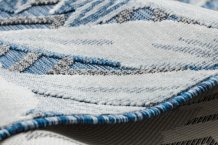 Kusový koberec Botanic 65242 Feathers navy – na ven i na doma